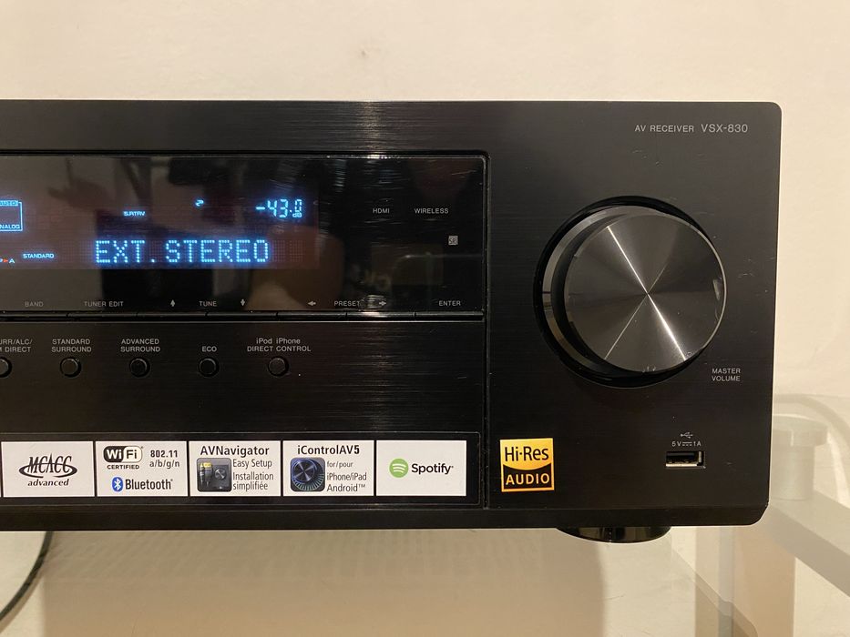Ресивер підсилювач Pioneer VSX-830-K