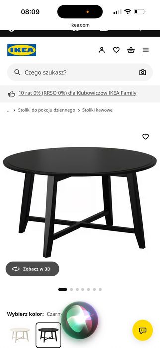 Stolik kawowy KRAGSTA ikea