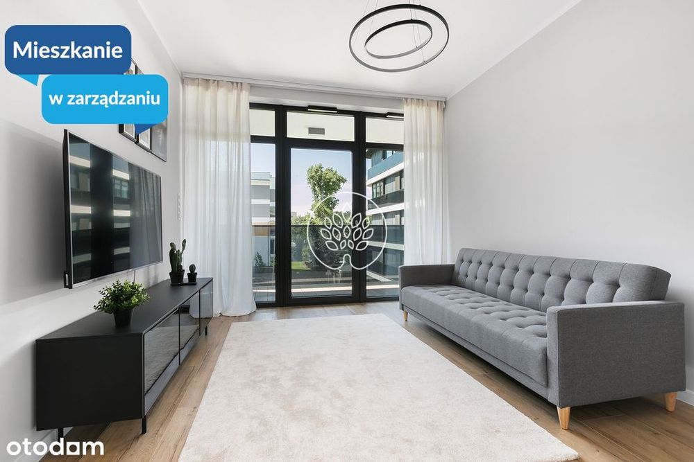Dwupokojowy apartament w centrum miasta.