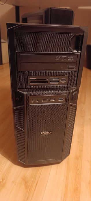 Obudowa Zalman Z1 +zasilacz 500W czytnik kart, CD używana