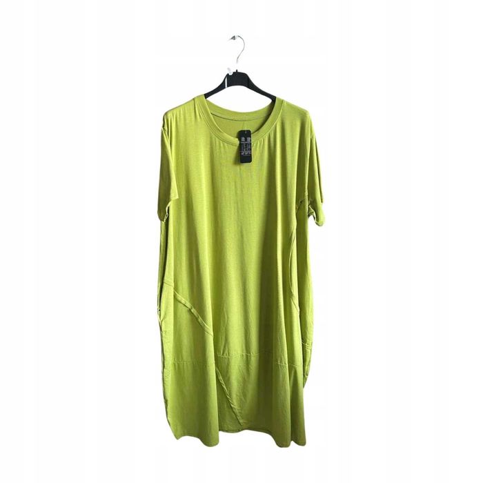 Sukienka Damska Zielona Plus Size Rozmiar Uniwersalny (44-54) *Italy*