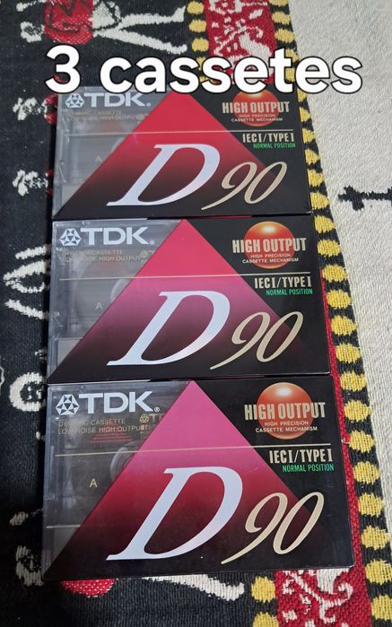 Cassetes VHS novas