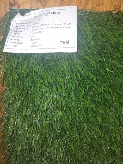 RELVA ARTIFICIAL - RELVA SINTÉTICA - VÁRIAS MEDIDAS