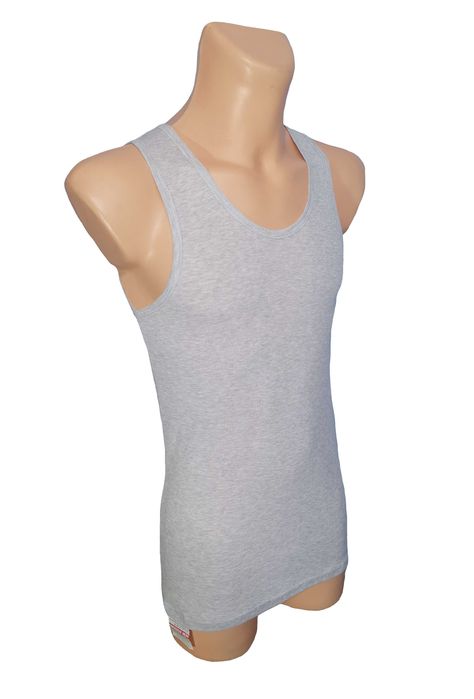 Podkoszulki męskie duże rozmiary 4XL szary