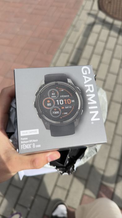 fēnix® 8 — 51 mm, Solar, Sapphire, Carbon