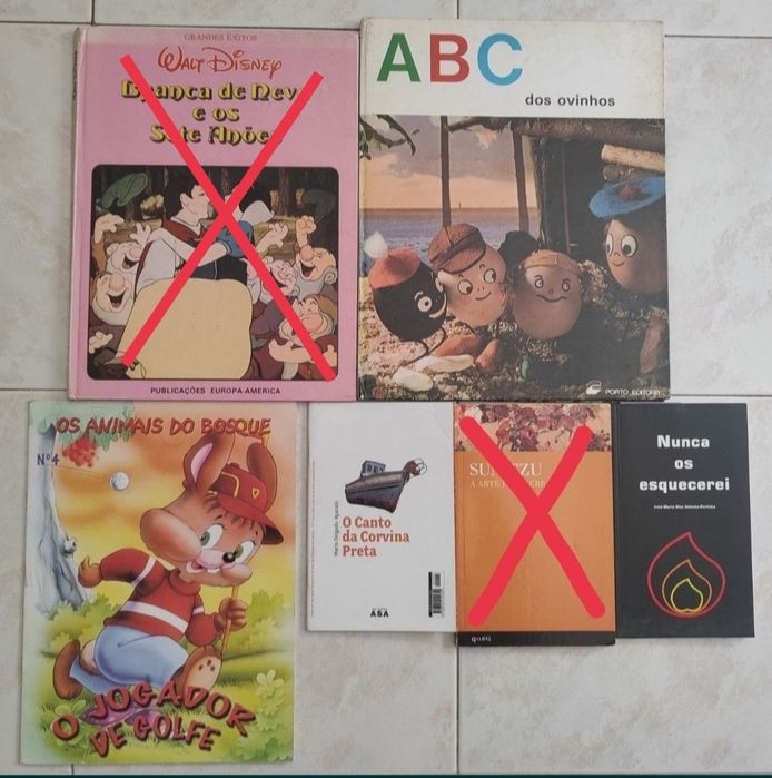 11 livros diversos
