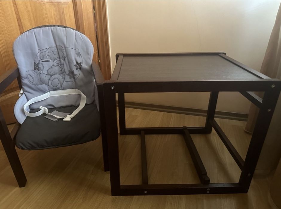 Стільчик для годування  2 в 1.