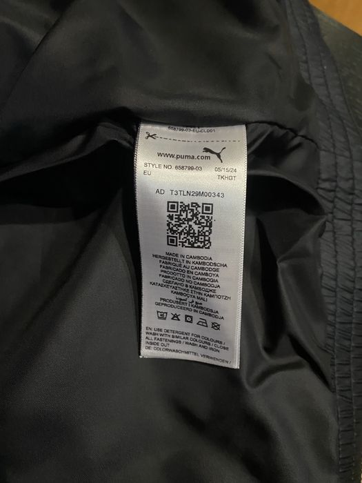 Casaco acolchoado SCBraga