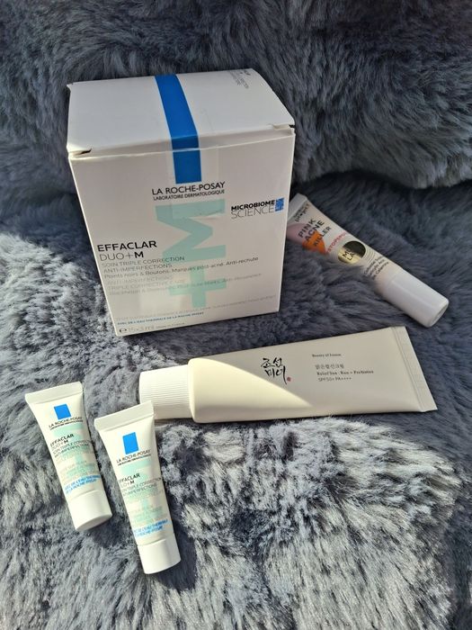 Kosmetyki beauty of joseon, la roche posay, sejfie project