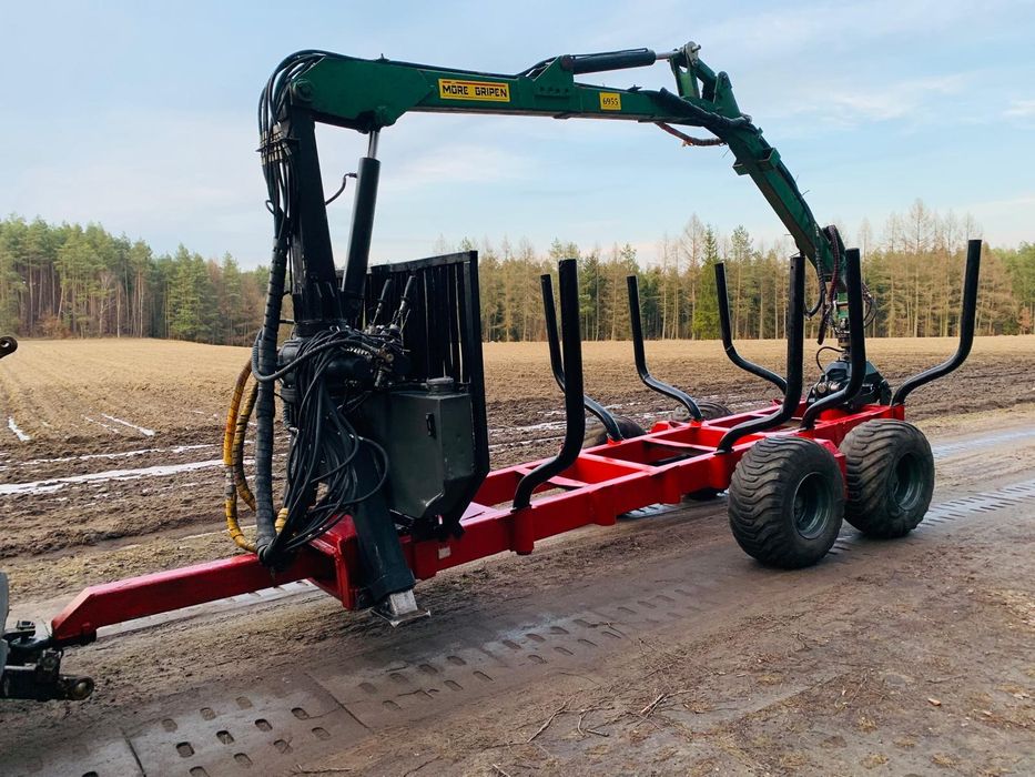 Przyczepa leśna more maskiner SF 11