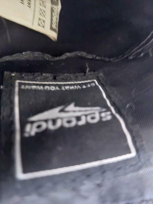 Niebiesko-czarna torba listonoszka Sprandi sportowa saszetka
