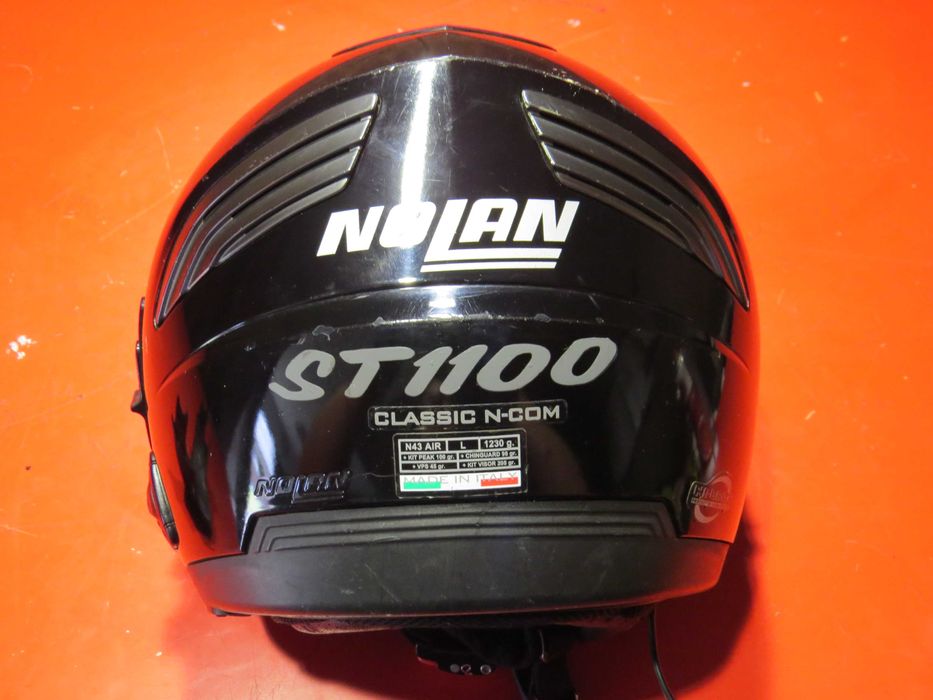 kask Nolan n-com N43air  Cruiser Chopper Harley pod n-com okulary