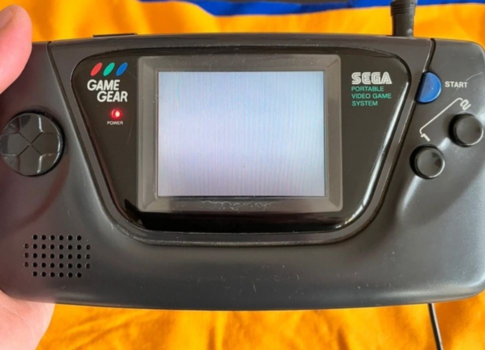 Game gear imagem com defeito