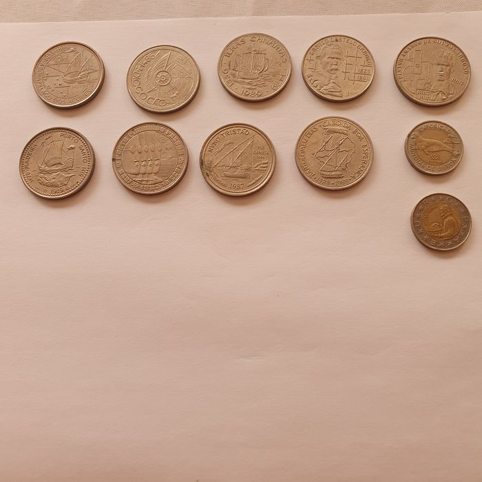 Moedas de 100 escudos div anos