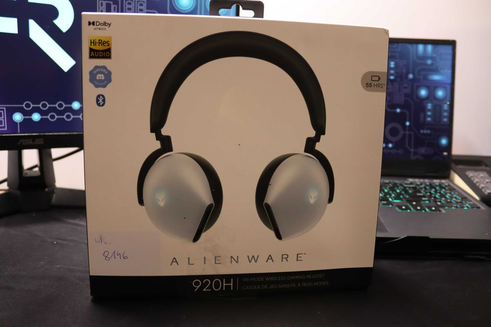 Słuchawki Gamingowe Dell Alienware AW520H Lunar Light (8146)