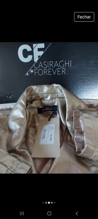 Blusão dourado Spaccio By Cristina Ferreira