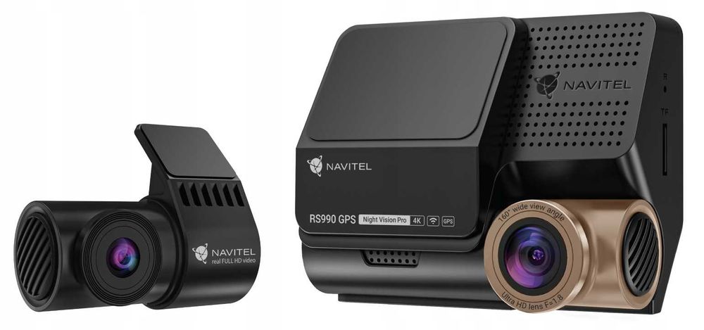 Wideorejestrator Navitel RS990 GPS Night Vision PRO 4K montaż kielce