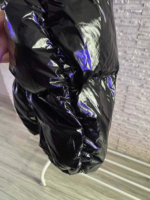 Bastet puffer z połyskiem lekka i ciepła kurtka pikowana
