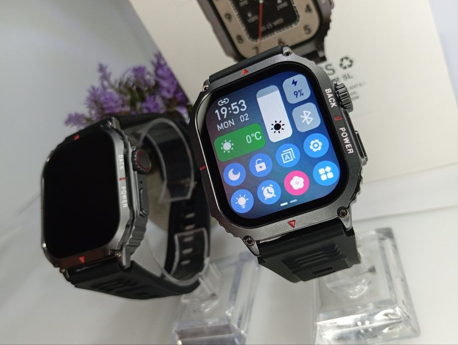 ‼️ Смарт годинник Lemfo DK66 AMOLED екран NFC Smart watch Чоловічій‼️