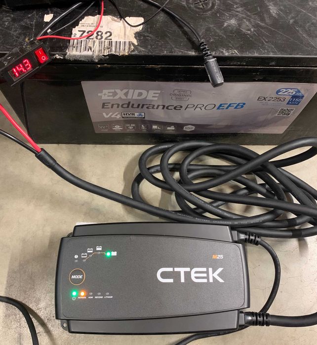CTEK M25 професійний зарядний пристрій 12в 12V / 25A б/в