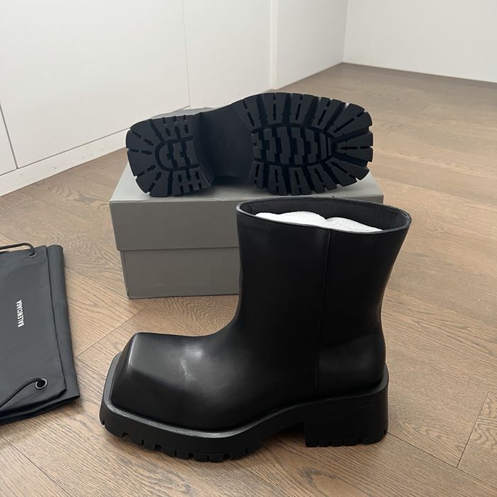 Balenciaga Trooper Boots Leather large square toe/40-45/Преміум якість