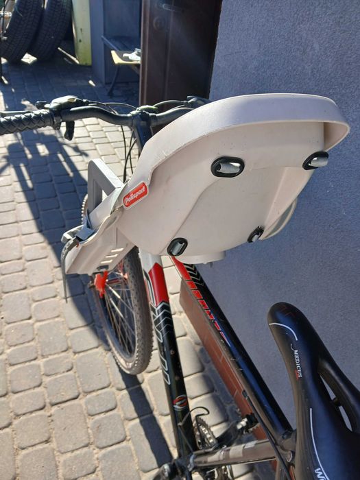 Fotelik rowerowy POLISPORT mocowany na przód roweru