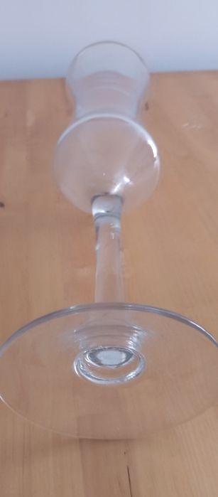 Jarra alta vidro / castiçal transparente