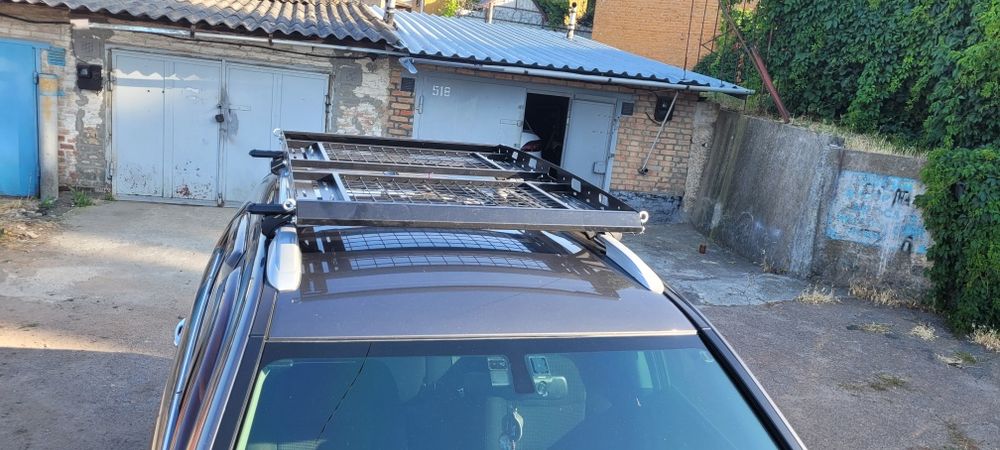 Багажник експедиційний аеродинамічний з поперечинами і захисним чохлом