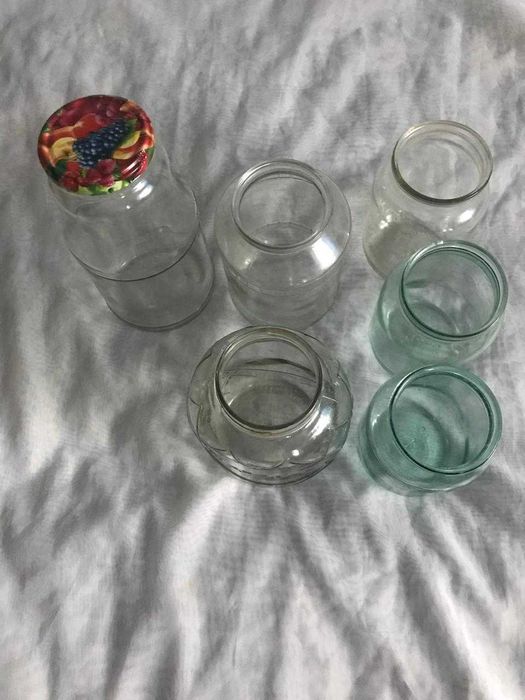 Банки стекло разные
