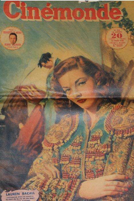 Revista Cinémonde n. 712 de 1948