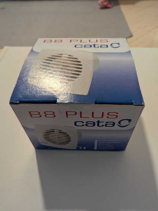 Ventilador de casa de banho novo!