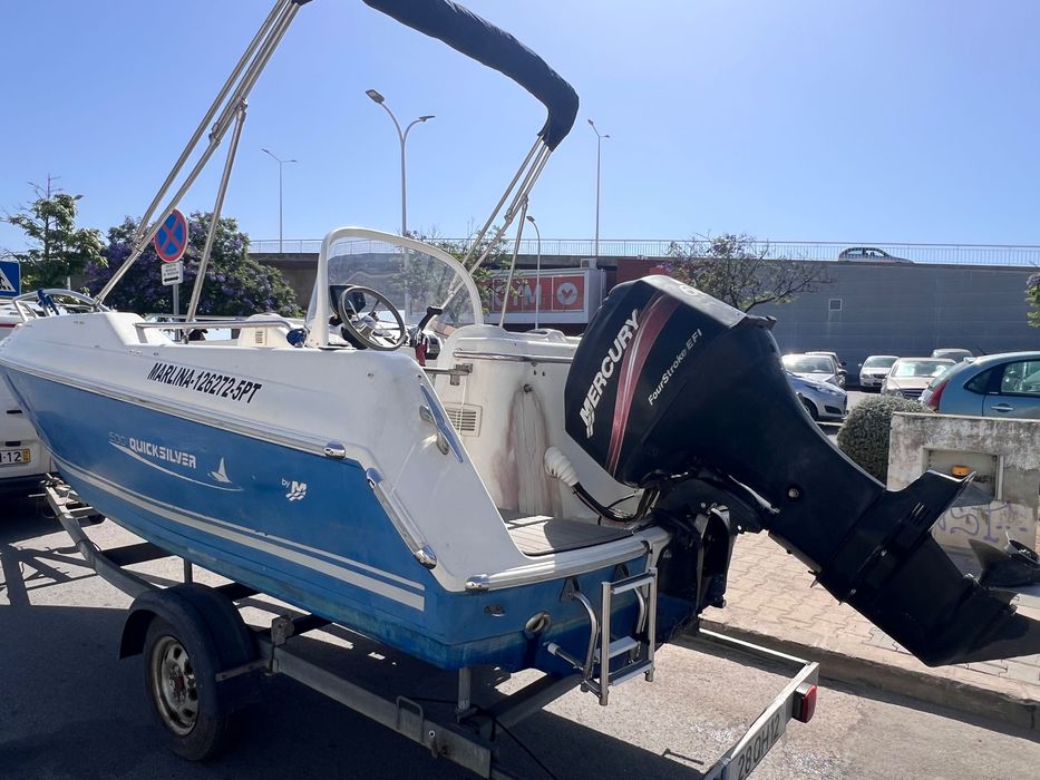 Barco QuickSilver 500 - motor 60hp Mercury