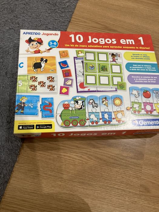 Jogo educativo dos 3-6 anos