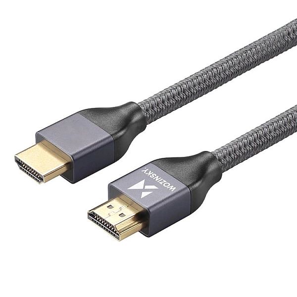 Wozinsky kabel HDMI 2.1/8K 60 Hz 48 Gbps / 4K 120 Hz / 2K 144 Hz 1m sr