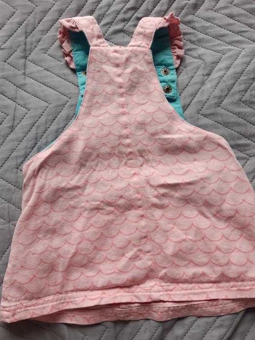 Różowa sukienka 5 10 15 rozmiar 74 niemowlęca