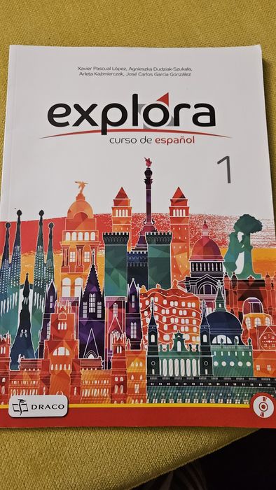 Książka podręcznik  Explora. Curso de espanol 1