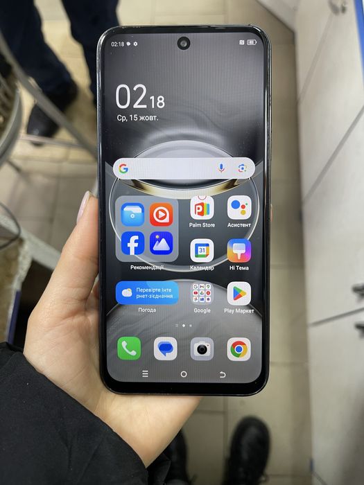 Мобільний телефон Tecno Spark 30C 4/128GB NFC швидка зарядка підтрим