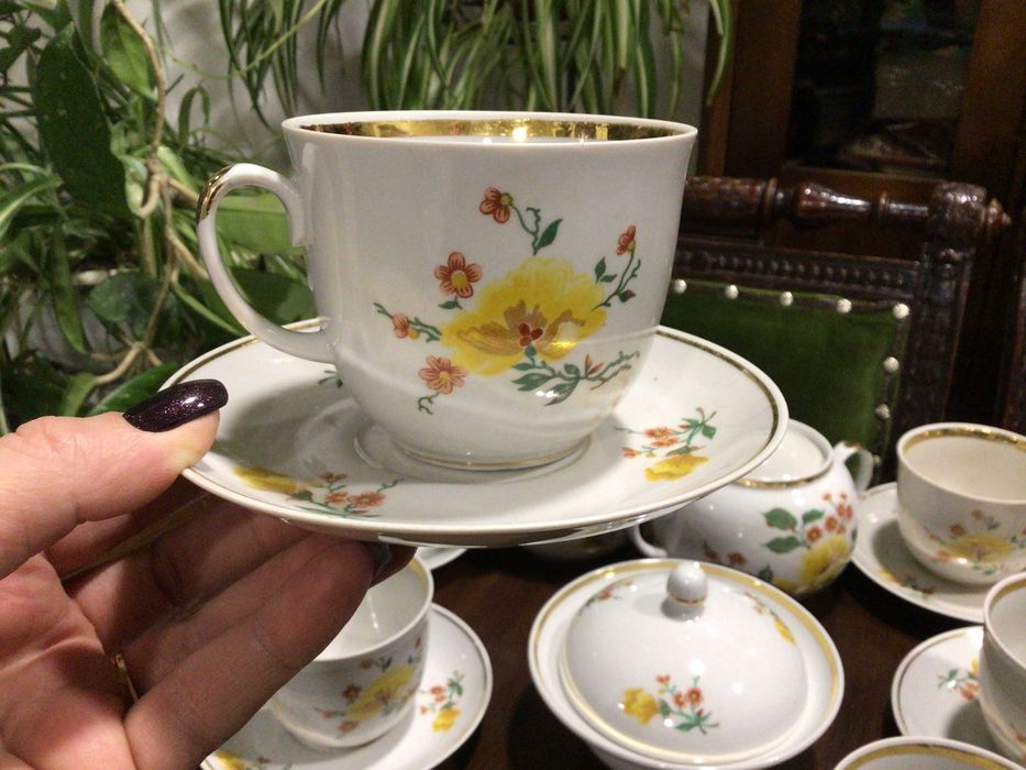 Рарітетний сервіз Баранівка в  ідеальному стані на 6 персон