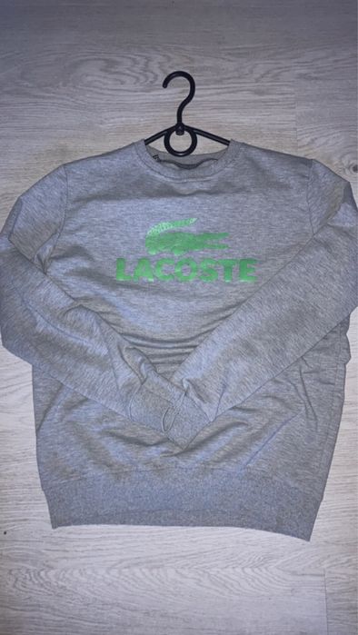 bluza lacoste szara