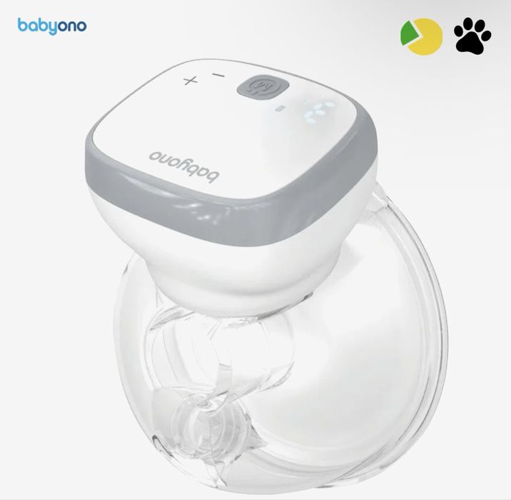 Молоковідсмоктувач електричний BabyOno Shelly. Вільні руки