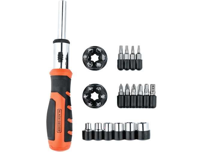 Wkrętak z grzechotką Niteo Tools 33elementów Hit