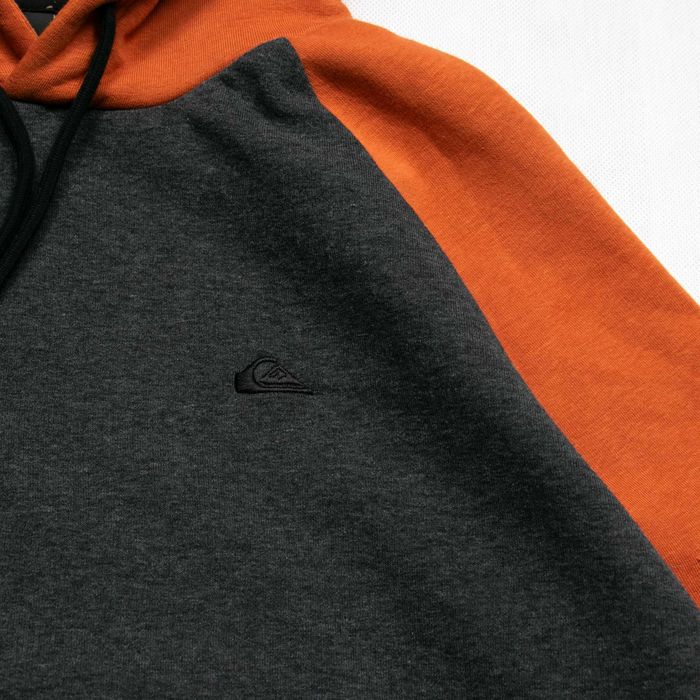 Quiksilver logo bluza z kapturem L