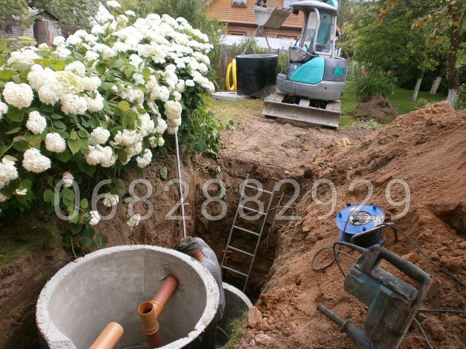 Чистка сливных ям.Ремонт выгребных ям.строительство новых сливных ям ...