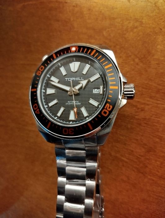 KING Samurai 300m NH35 TopHill хомаж Seiko KING Samurai