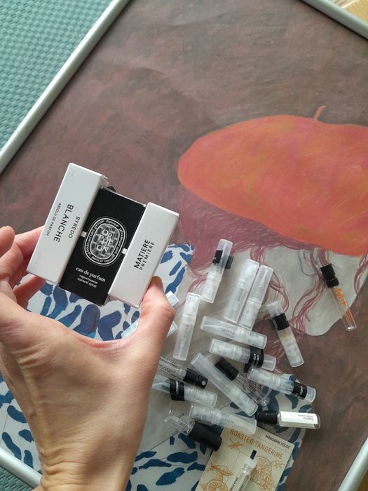 Byredo Diptyque Matiere puste Galilu flakon wazon Premiere Galilu