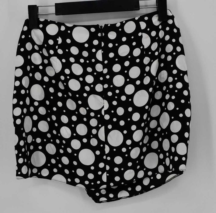 Spódnica lato grochy czarno-biała River Island 40