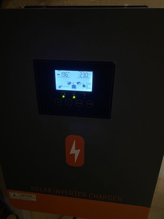 Инвертор PowMr POW-HVM4.2K-24V-D (4200W-24V / 2300W-12V, Max CH 100A, AC 100)