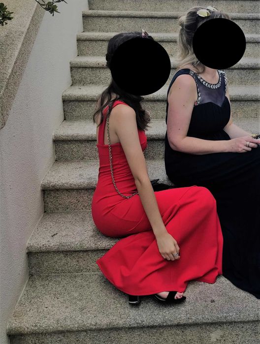Vestido Cerimónia Vermelho (S/M)