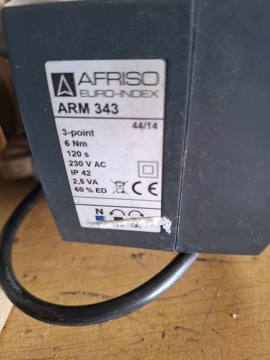 Siłownik ARM 343+ zawór