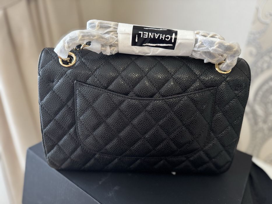 Сумка шкіра ікра в стилі Chanel 1:1